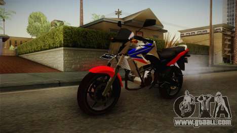 Honda CB150R StreetFire for GTA San Andreas