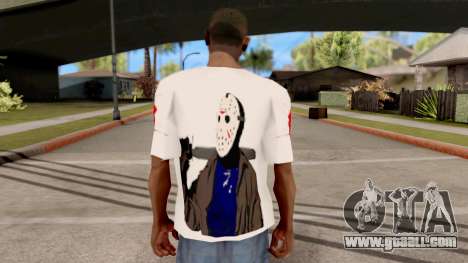 T-Shirt Jason Voorhees Style for GTA San Andreas