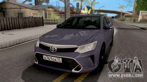 Toyota Camry 2016 for GTA San Andreas