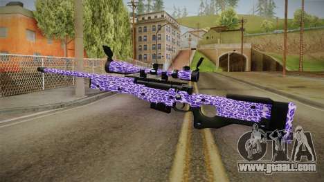 Tiger Violet Sniper Rifle for GTA San Andreas