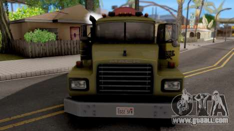 Mack RD690 Cement Mixer Truck 1992 for GTA San Andreas