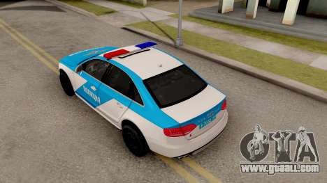 Audi S4 Russian Police for GTA San Andreas