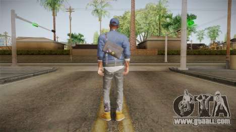 Watch Dogs 2 - Marcus v1.2 for GTA San Andreas