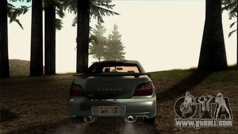 2001 Subaru Impreza WRX v 1.1 IVF [Tunable] for GTA San Andreas
