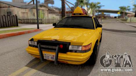 GTA IV Taxi for GTA San Andreas