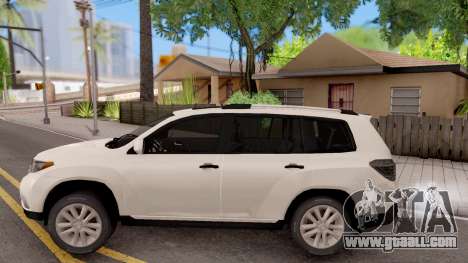 Toyota Highlander for GTA San Andreas