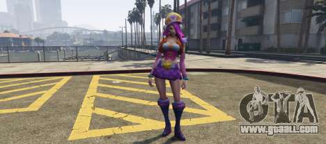 GTA 5 Miss Fortune League of Legends