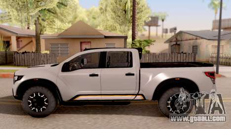 Nissan Titan Warrior 2017 for GTA San Andreas