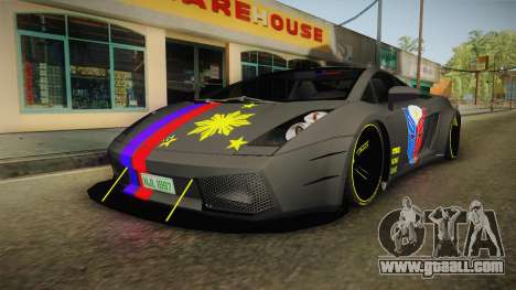 Lamborghini Gallardo Philippines for GTA San Andreas