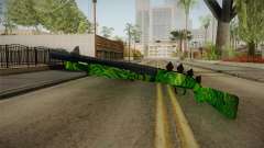Green Escopeta for GTA San Andreas