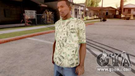 T-Shirt Dollar Style for GTA San Andreas