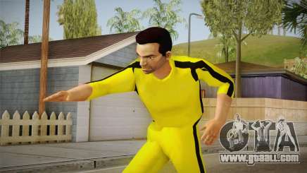 GTA LCS - Tony Yellow Jump Suit for GTA San Andreas