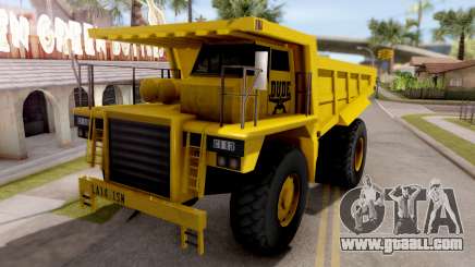 Realistic Dumper Truck for GTA San Andreas