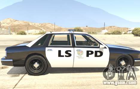 Police car from GTA San Andreas