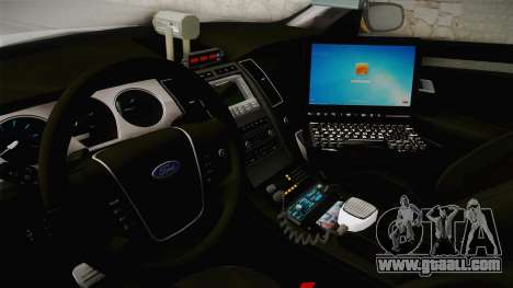 Ford Taurus 2014 YRP for GTA San Andreas