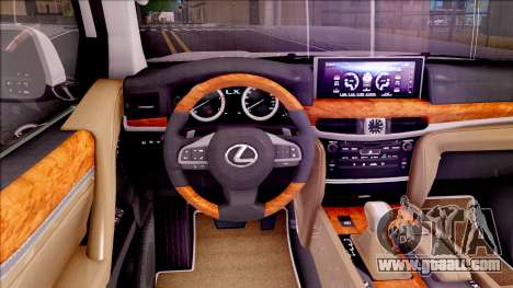 Lexus LX570 2016 for GTA San Andreas