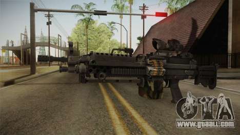 M249 Light Machine Gun v4 for GTA San Andreas