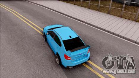 Subaru WRX STI 2017 Tuning for GTA San Andreas