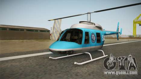 Serbian Police Helicopter for GTA San Andreas