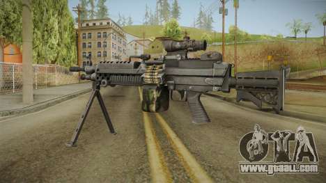 M249 Light Machine Gun v5 for GTA San Andreas