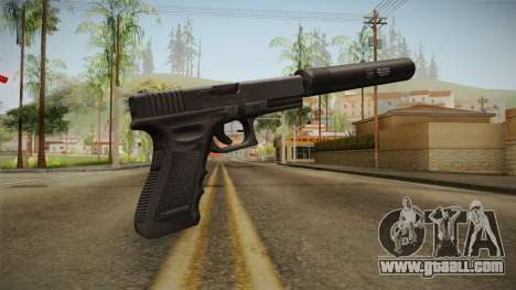 Glock 17 Silenced v2 for GTA San Andreas