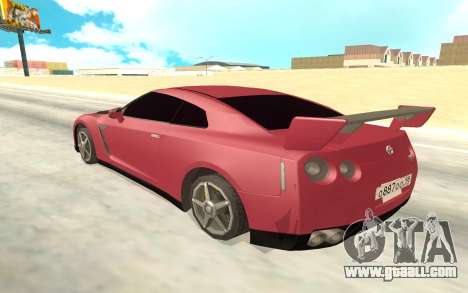 Nissan GTR for GTA San Andreas