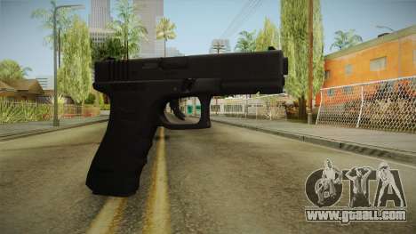 Glock 17 3 Dot Sight Cyan for GTA San Andreas
