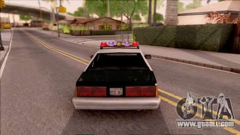 Vice City Police Car for GTA San Andreas