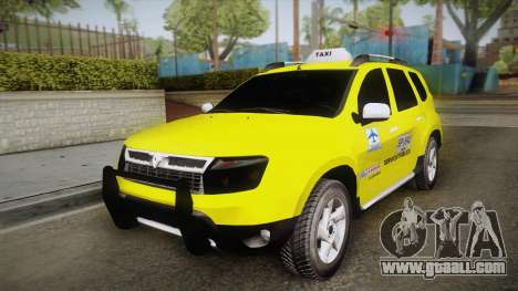 Renault Duster Taxi for GTA San Andreas