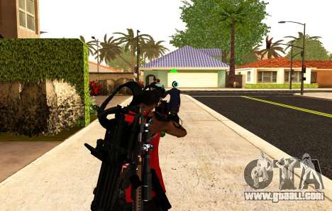 A new sight for rifles and bazookas for GTA San Andreas