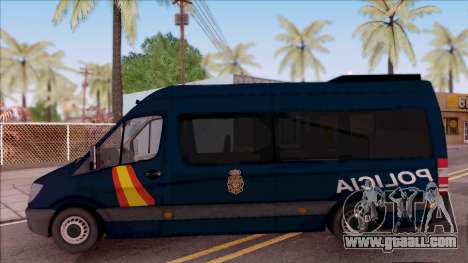 Mercedes-Benz Sprinter Spanish Police for GTA San Andreas