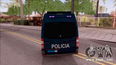Mercedes-Benz Sprinter Spanish Police for GTA San Andreas