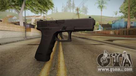 Glock 18 3 Dot Sight Cyan for GTA San Andreas