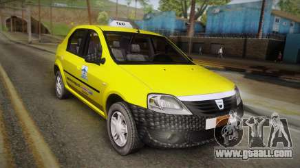 Dacia Logan Taxi for GTA San Andreas