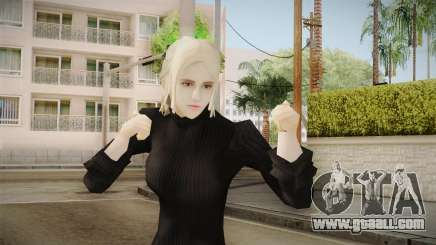 Female Black Sweater One Piece v2 for GTA San Andreas