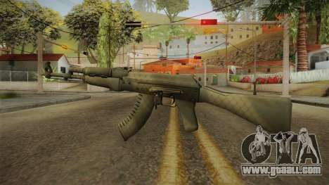 CS: GO AK-47 Safari Mesh Skin for GTA San Andreas