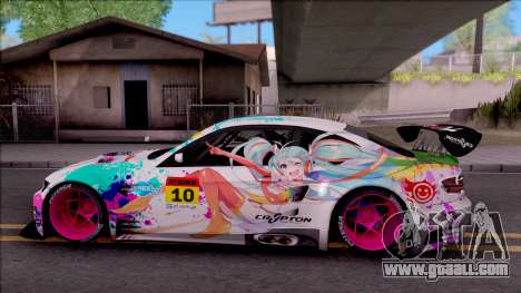 BMW M3 GT2 Miku GSR for GTA San Andreas