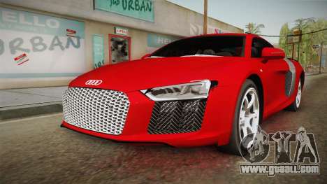 Audi R8 2017 for GTA San Andreas