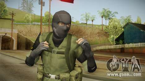 MSF Custom Soldier Skin 3 for GTA San Andreas