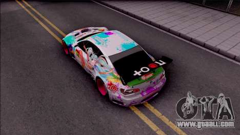 BMW M3 GT2 Miku GSR for GTA San Andreas