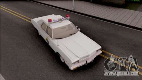 Dodge Monaco Montana Highway Patrol for GTA San Andreas