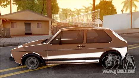 Volkswagen Golf Mk1 GTI for GTA San Andreas