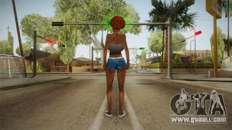 Afro Girl Skin v1 for GTA San Andreas