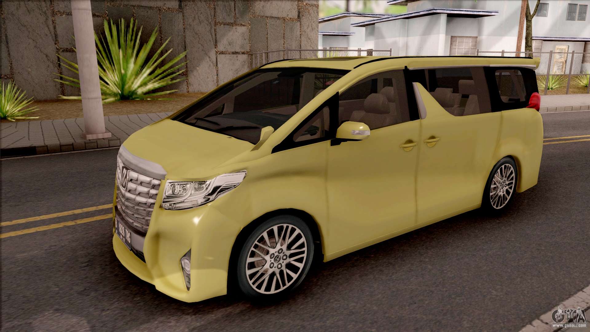  Toyota  Alphard  2 5 G 2021 for GTA  San  Andreas 