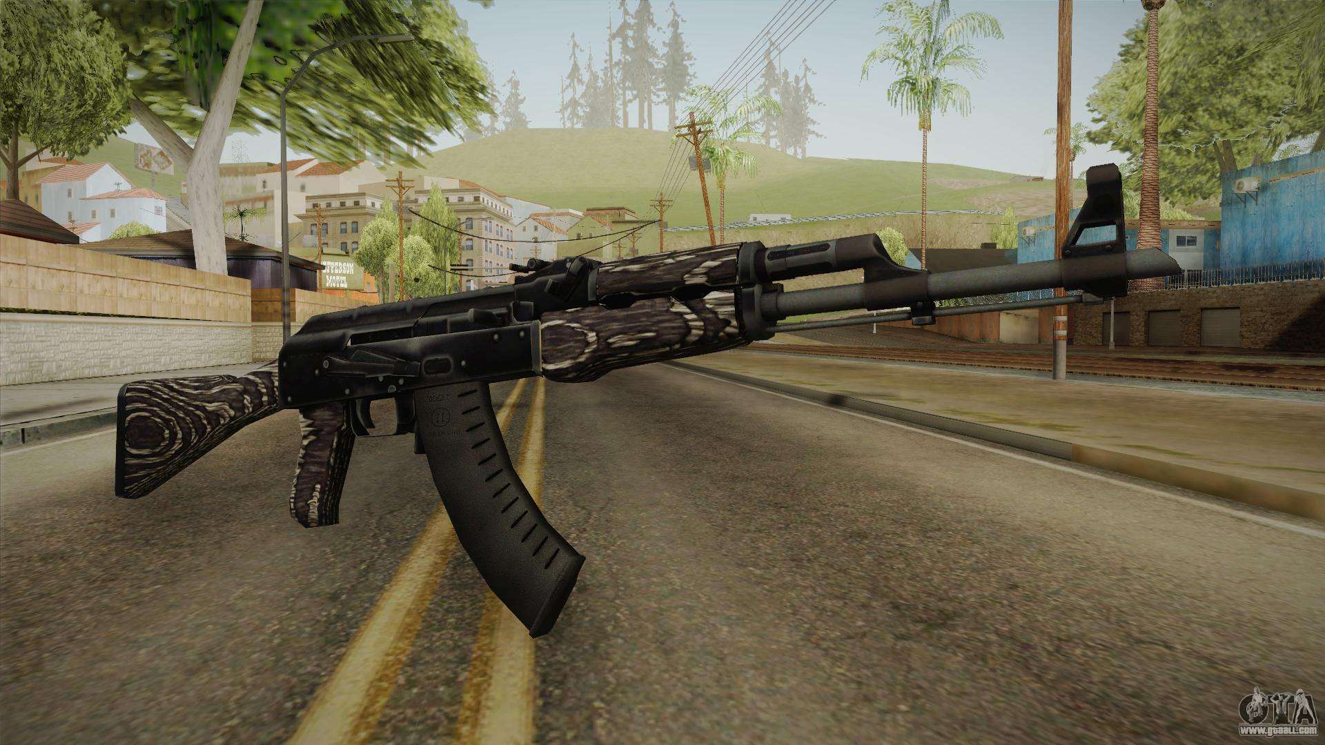 CS: AK-47 Laminate GTA San Andreas