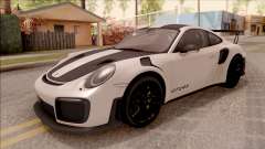 Porsche 911 GT2 RS Weissach Package SA Plate for GTA San Andreas