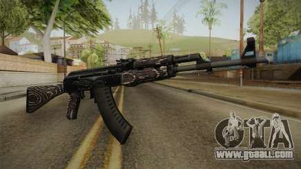 CS: GO AK-47 Black Laminate Skin for GTA San Andreas