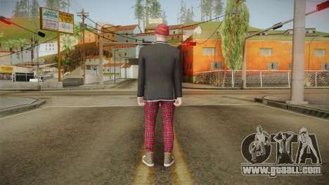 GTA Online - Hipster Skin 1 for GTA San Andreas