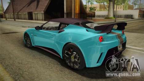 Lotus Evora GTE for GTA San Andreas