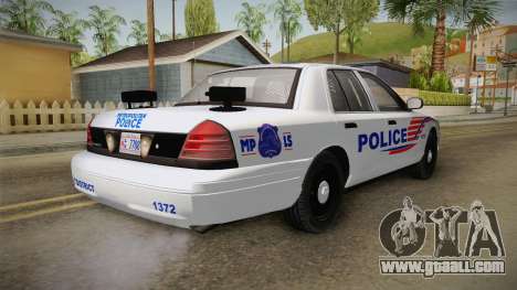 Ford Crown Victoria Police v2 for GTA San Andreas